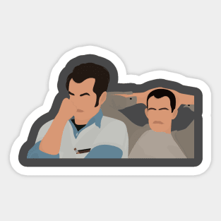 Vintage - One Flew Over The Cuckoos Nest - Retro Design Sticker